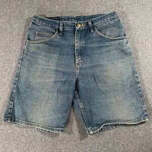 Wrangler Authentics Mens Relaxed Fit Denim Shorts Blue Jean Size 33 606W1DH